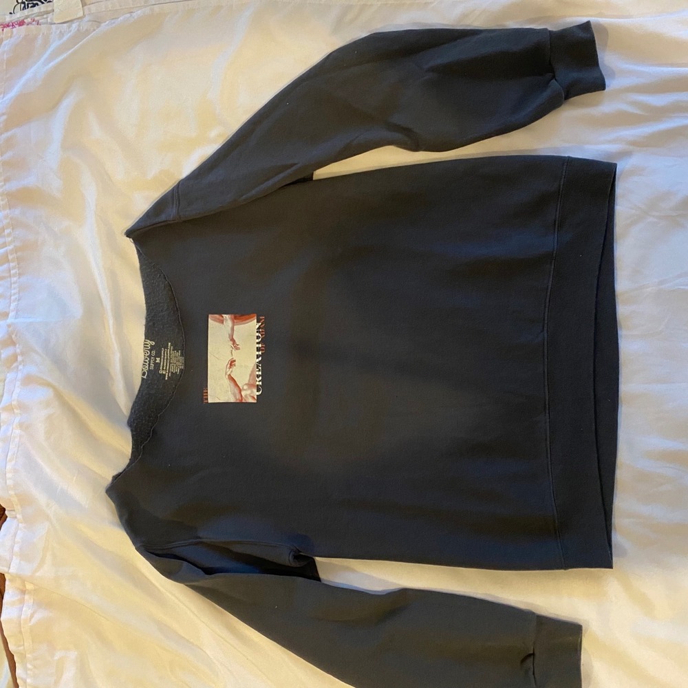 Bowery Supply Co. Michelangelo Graphic Sweatshirt Pullover Crewneck Medium
